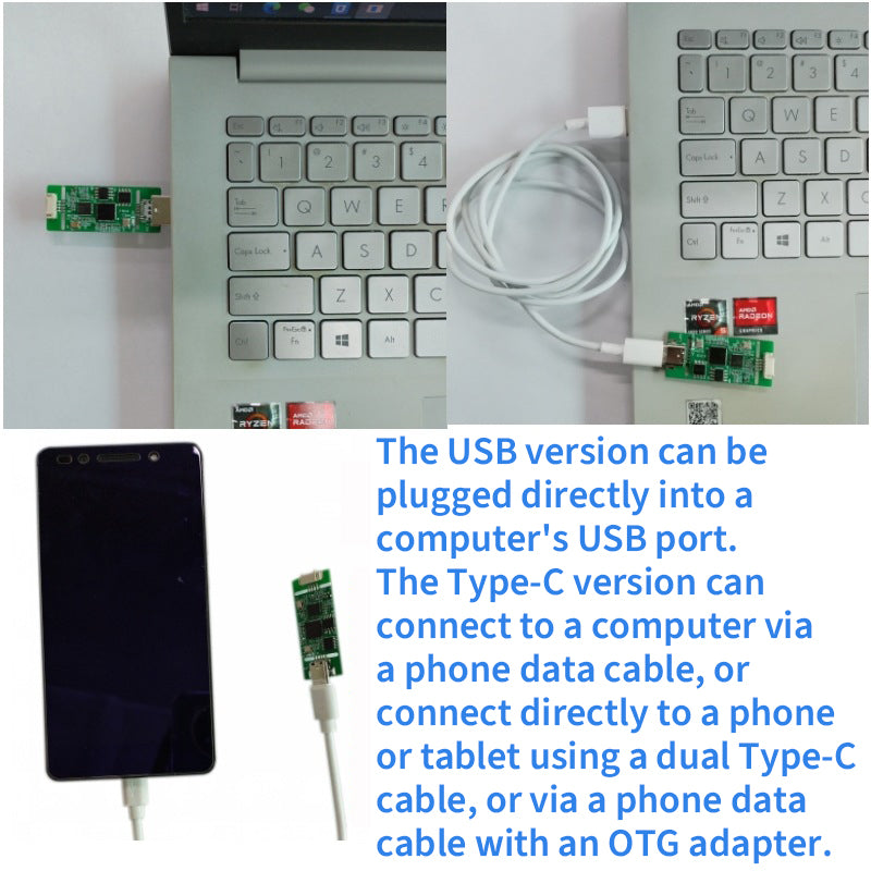 XingZers AHD to USB Video Capture Card 1080P 720P - Driver-Free UVC Module for Security Camera, PC, Android - Analog to Digital Converter