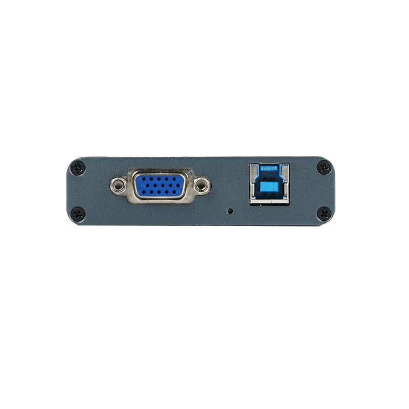 VGA to USB 3.0 Video Capture Card with Loop Out, 1080P 30FPS, Driver Free UVC UAC for Medical Imaging, Industrial Camera and Live Streaming