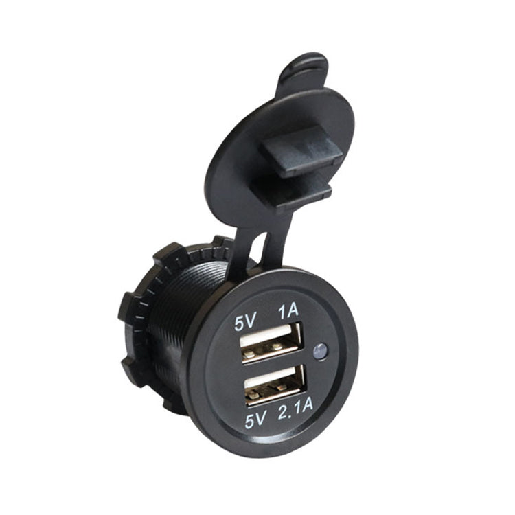 XingZers XZS-VC-A01 Dual USB Vehicle Charger with 0.6m pre-wired cable for panel installation