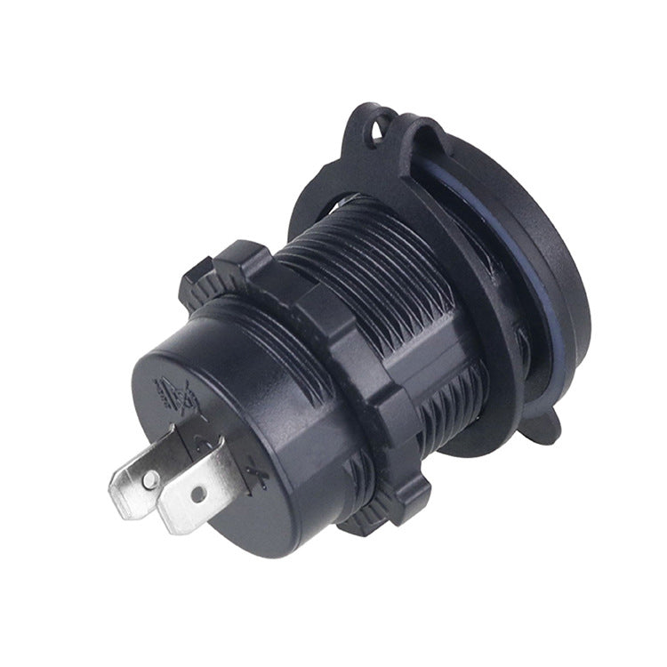 XingZers XZS-VC-A19 Dual USB Panel Mount Charger with Dustproof Cap Closed