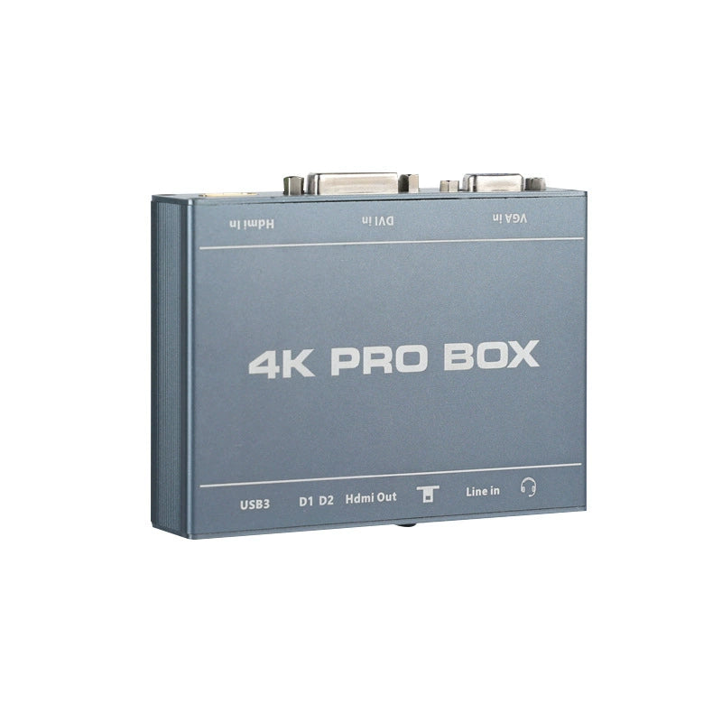 XingZers 4K Video Capture Card Multiple Input Ports - HDMI DVI VGA Compatibility