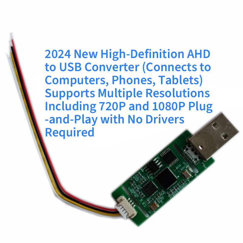 Automotive Video Capture Module XingZers AHD to USB Video Capture Card 1080P 720P - Driver-Free UVC ...