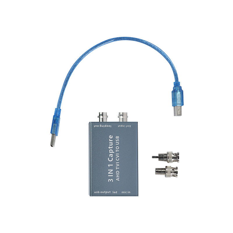 XingZers 1080P Capture Card Side View - Compact Design Professional Video Converter Device