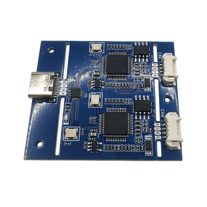 XingZers XZSCC-C2U2 Dual 2-Channel CVBS AV to USB-C Video Capture Module, 1080P 30FPS 720P 60FPS UVC Driver-Free Plug and Play for Windows Linux Android