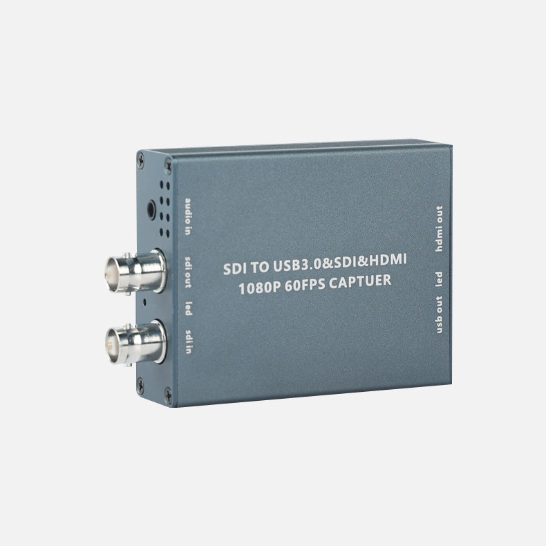 XingZers Professional SDI to USB Capture Card Aluminum Alloy Housing Live Streaming Equipment