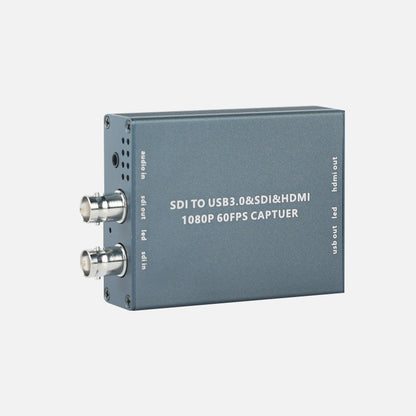 XingZers Professional SDI to USB Capture Card Aluminum Alloy Housing Live Streaming Equipment