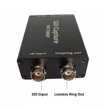 SDI to USB 3.0 Video Capture Card 1080P HD Driver-Free for PC Phone Live Streaming Recording