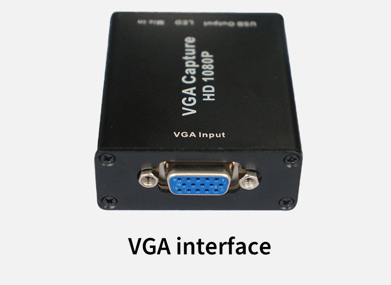 VGA to USB 2.0 Video Capture Card 1080P Driver Free with Audio Input for Medical Imaging Monitoring and Recording - 产品详情图 14