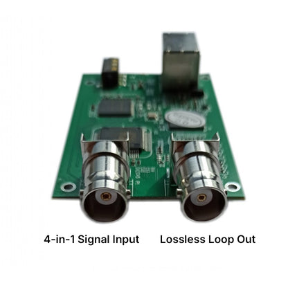 XingZers AHD TVI CVI CVBS Video Capture Module Board - USB 3.0 Real-Time 720P 60FPS Converter with Loop Out for Professional Applications