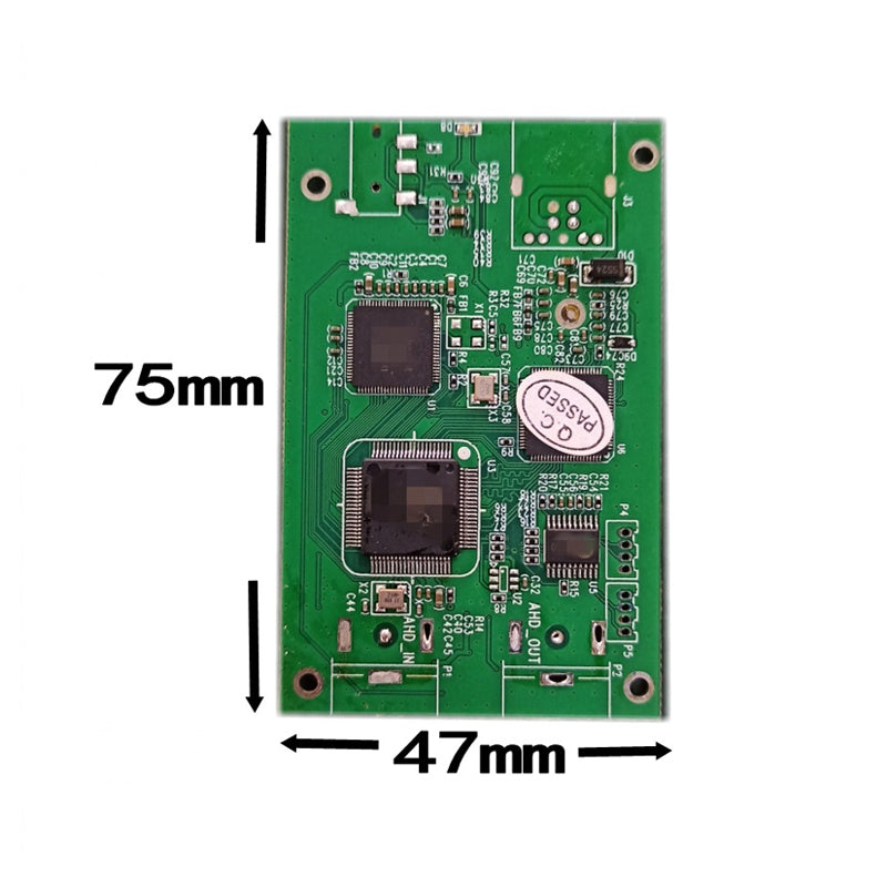 XingZers Professional Video Capture Module Board Close-Up - OEM Customizable PCB with Synchronized Audio Input for Security Camera Integration Projects
