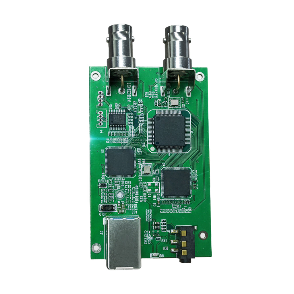 XingZers XZSCCM-A2U 4-in-1 AHD TVI CVI CVBS to USB3.0 Video Capture Module PCB Board, 1080P 30FPS Plug and Play, BNC Loop Out for Security Camera Medical Imaging OEM
