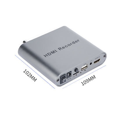 XingZers 1080P Video Capture Device Front Panel - One Touch Recording Button Controls