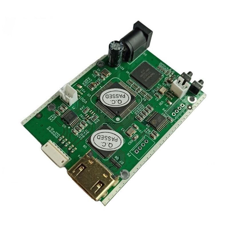 XingZers XZSTR-A2H 4-in-1 AHD TVI CVI CVBS to HDMI VGA Converter Module PCB Board, 1080P Auto Signal Recognition, DC 5-24V OEM for CCTV Surveillance Integration