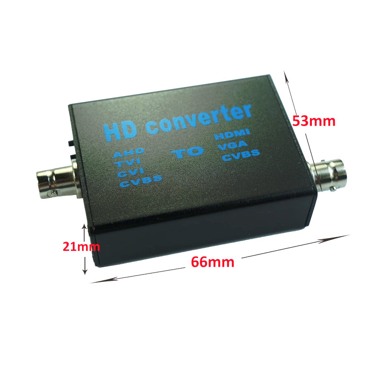 XingZers CCTV Camera to HDMI Converter in Professional Security Surveillance System Setup
